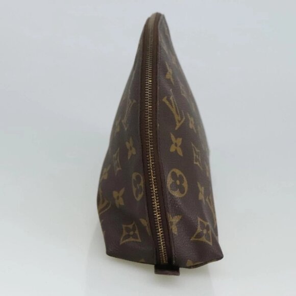 LOUIS VUITTON Monogram Trousse Demi Ronde Cosmetic Pouch - Picture 4 of 16